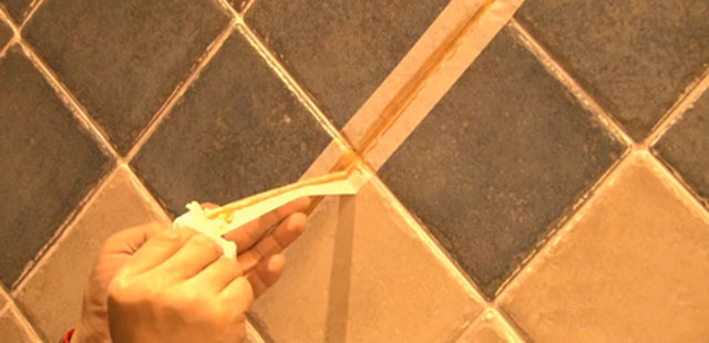 美瓷膠做瓷磚美縫為什么要貼美紋紙？